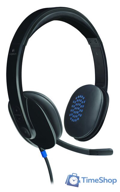 Наушники Logitech USB Headset H540 - Изображение №2 — Интернет-магазин Time-Shop