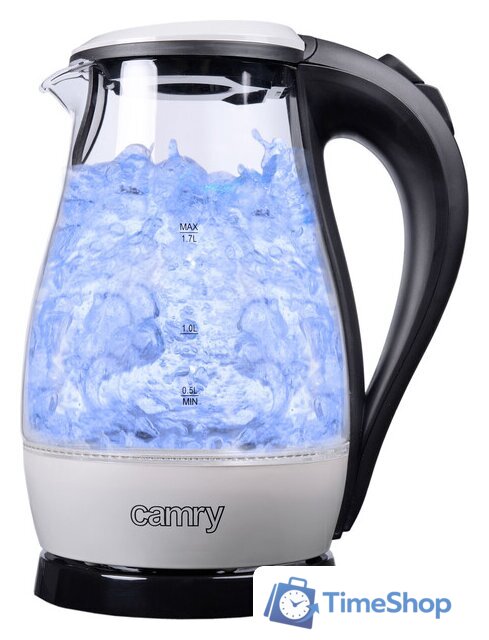Электрический чайник CAMRY CR 1251W - Изображение №6 — Интернет-магазин Time-Shop