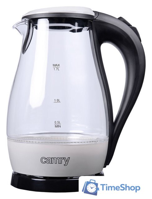 Электрический чайник CAMRY CR 1251W - Изображение №1 — Интернет-магазин Time-Shop