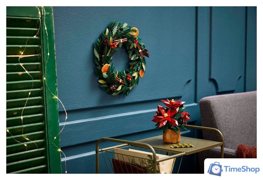 Конструктор LEGO Icons 10370 Пуансеттия - Изображение №7 — Интернет-магазин Time-Shop