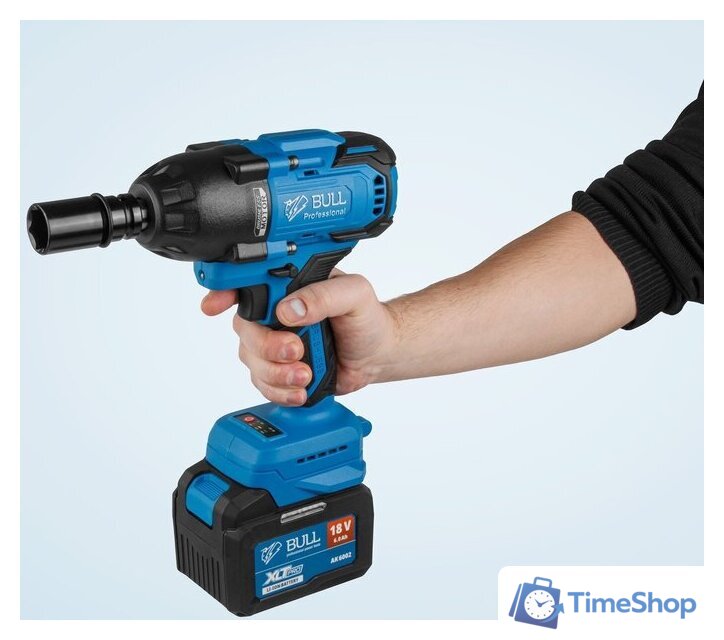 Гайковерт Bull SC 1807 1329724 (с 2-мя АКБ, кейс) - Изображение №7 — Интернет-магазин Time-Shop