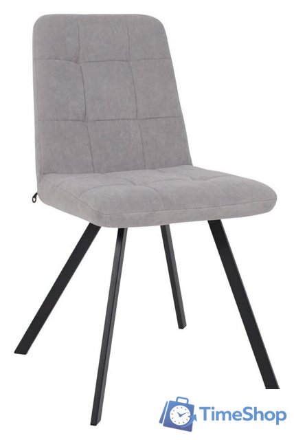 Стул Мамадома Rommy (b22 Grey Lux/черный) - Изображение №1 — Интернет-магазин Time-Shop