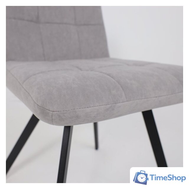 Стул Мамадома Rommy (b22 Grey Lux/черный) - Изображение №9 — Интернет-магазин Time-Shop