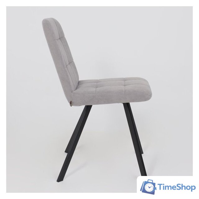 Стул Мамадома Rommy (b22 Grey Lux/черный) - Изображение №7 — Интернет-магазин Time-Shop