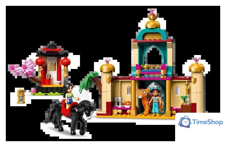 Конструктор LEGO Disney Princess 43208 Приключения Жасмин и Мулан - Изображение №2 — Интернет-магазин Time-Shop