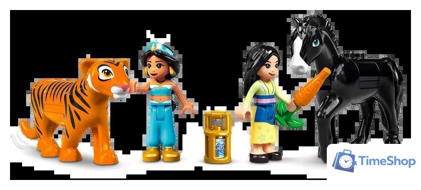 Конструктор LEGO Disney Princess 43208 Приключения Жасмин и Мулан - Изображение №4 — Интернет-магазин Time-Shop