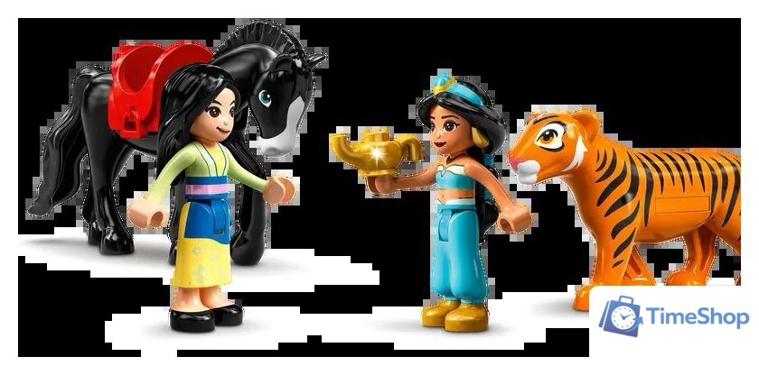 Конструктор LEGO Disney Princess 43208 Приключения Жасмин и Мулан - Изображение №5 — Интернет-магазин Time-Shop