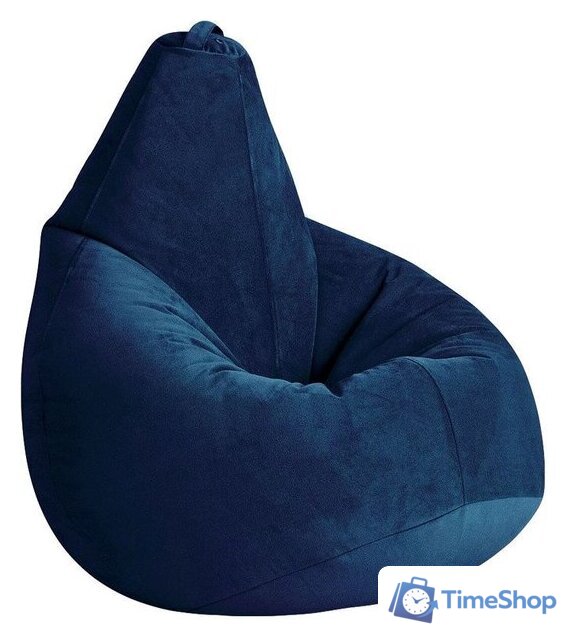 Кресло-мешок Kreslomeshki Груша L GV-110x80-MG (морская глубина) - Изображение №1 — Интернет-магазин Time-Shop