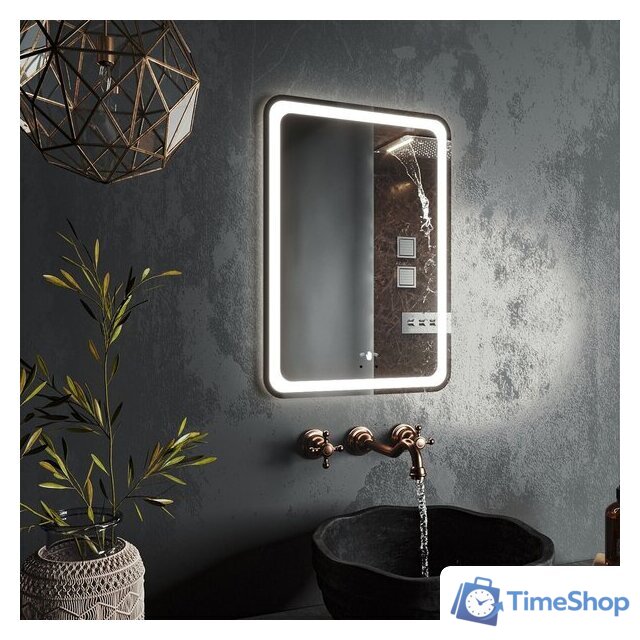  Roxen Зеркало Irida smart touch 510185-60ST (с бесконтактным сенсором и подсветкой) - Изображение №3 — Интернет-магазин Time-Shop