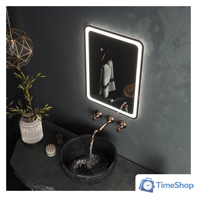  Roxen Зеркало Irida smart touch 510185-60ST (с бесконтактным сенсором и подсветкой) - Изображение №4 — Интернет-магазин Time-Shop