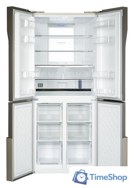 Четырёхдверный холодильник Hansa FY418.3DFXC - Изображение №2 — Интернет-магазин Time-Shop