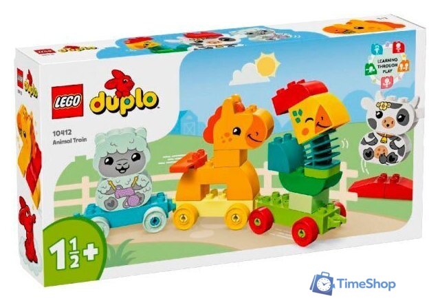 Конструктор LEGO Duplo 10412 Поезд с животными - Изображение №1 — Интернет-магазин Time-Shop