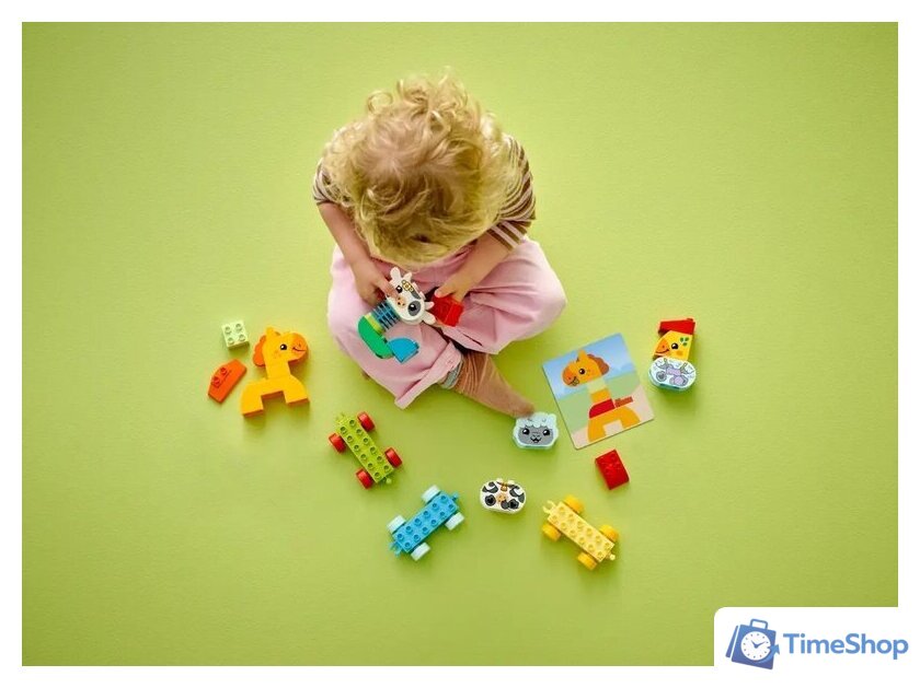 Конструктор LEGO Duplo 10412 Поезд с животными - Изображение №6 — Интернет-магазин Time-Shop