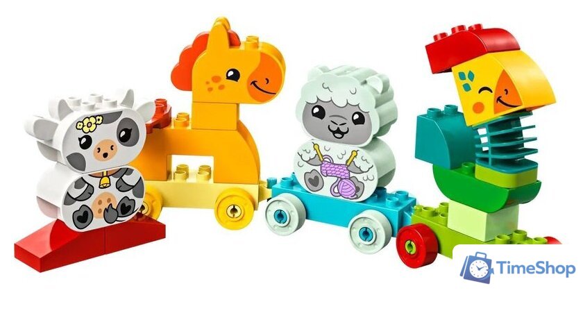 Конструктор LEGO Duplo 10412 Поезд с животными - Изображение №3 — Интернет-магазин Time-Shop