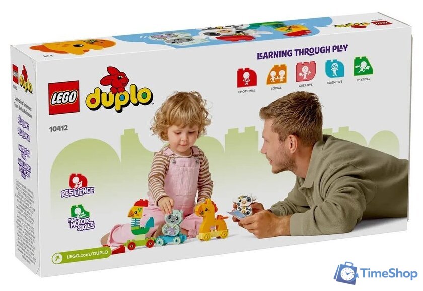 Конструктор LEGO Duplo 10412 Поезд с животными - Изображение №7 — Интернет-магазин Time-Shop