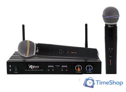 Радиосистема Ritmix RWM-221 - Изображение №1 — Интернет-магазин Time-Shop