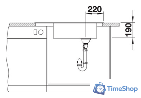 Кухонная мойка Blanco Elon XL 8 S (антрацит) 524860 - Изображение №4 — Интернет-магазин Time-Shop