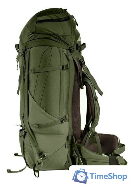 Туристический рюкзак Tatonka Bison 75+10 (серый/оливковый) - Изображение №2 — Интернет-магазин Time-Shop