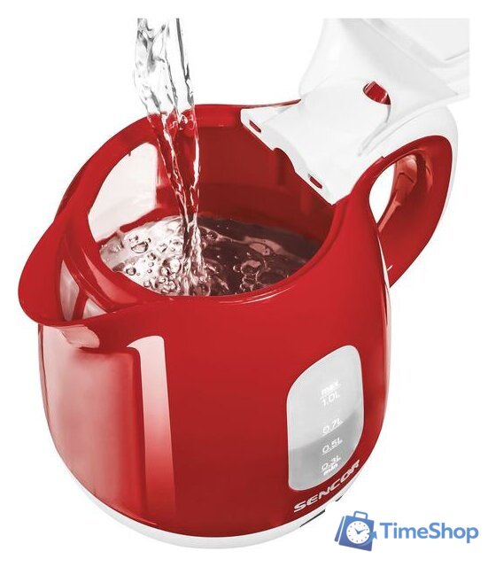 Электрический чайник Sencor SWK 1014RD - Изображение №7 — Интернет-магазин Time-Shop