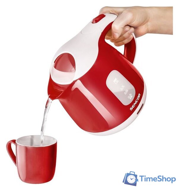 Электрический чайник Sencor SWK 1014RD - Изображение №8 — Интернет-магазин Time-Shop