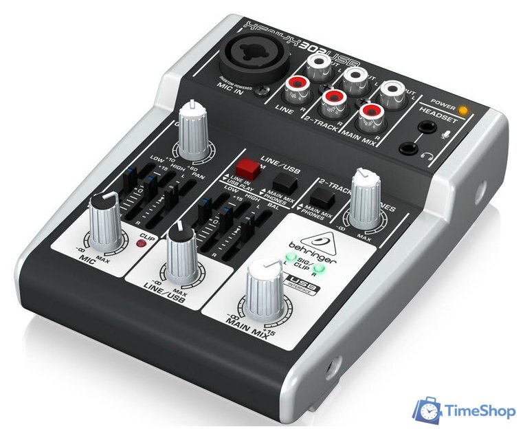 Микшерный пульт Behringer Xenyx 302USB - Изображение №3 — Интернет-магазин Time-Shop