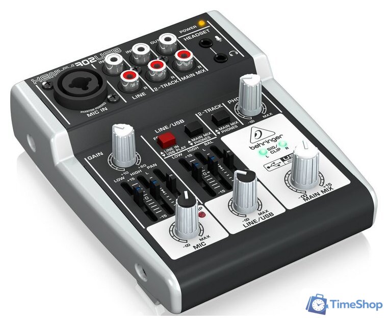 Микшерный пульт Behringer Xenyx 302USB - Изображение №2 — Интернет-магазин Time-Shop