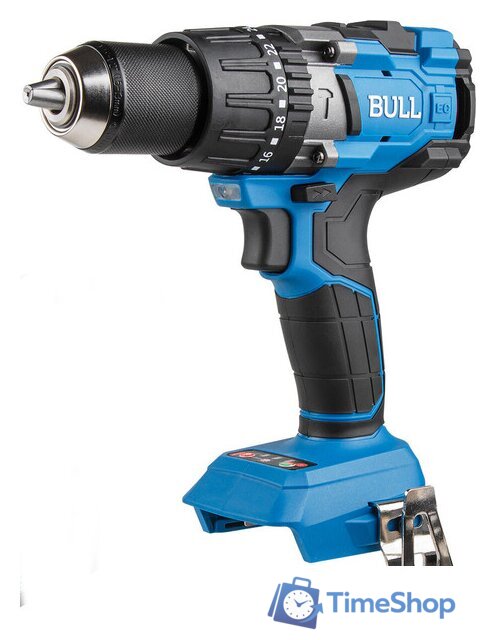 Ударная дрель-шуруповерт Bull SR 1805 (с 2-мя АКБ 4 Ah, кейс) - Изображение №2 — Интернет-магазин Time-Shop