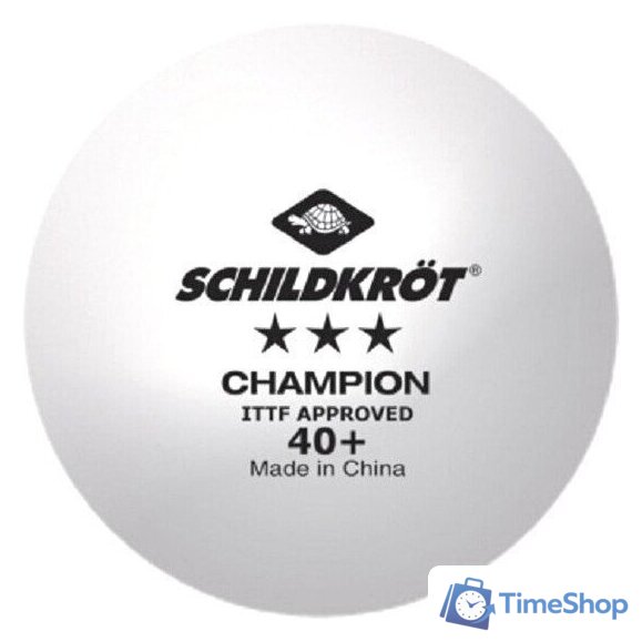 Мяч для настольного тенниса Donic-Schildkrot Champion 3 608542 (120 шт, белый) - Изображение №1 — Интернет-магазин Time-Shop