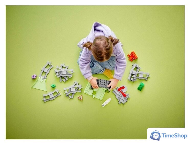 Конструктор LEGO Duplo Железнодорожный туннель и пути 10425 - Изображение №7 — Интернет-магазин Time-Shop