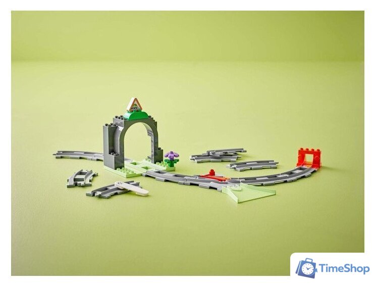 Конструктор LEGO Duplo Железнодорожный туннель и пути 10425 - Изображение №9 — Интернет-магазин Time-Shop