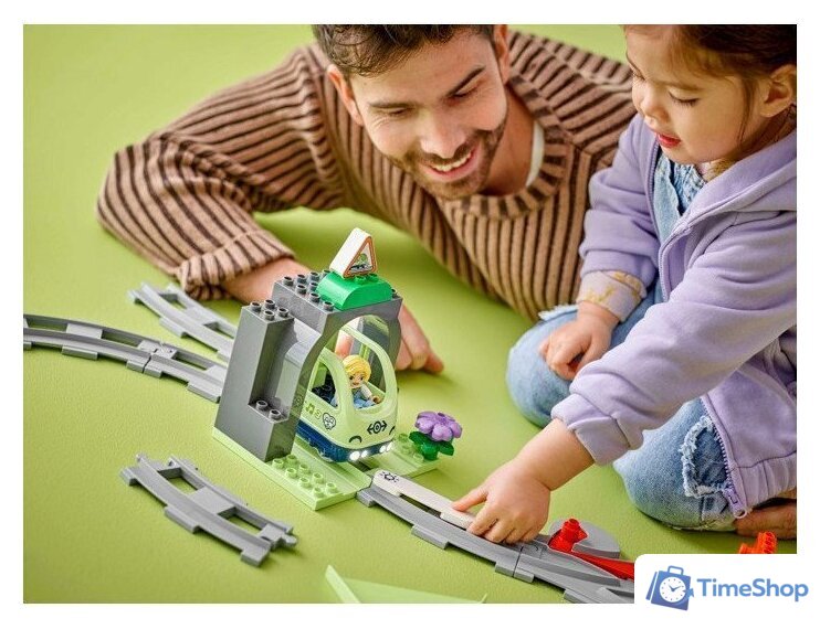 Конструктор LEGO Duplo Железнодорожный туннель и пути 10425 - Изображение №8 — Интернет-магазин Time-Shop