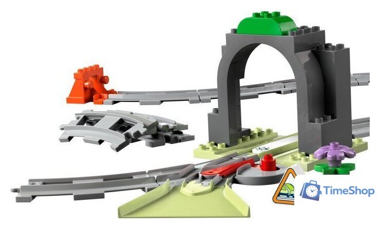 Конструктор LEGO Duplo Железнодорожный туннель и пути 10425 - Изображение №1 — Интернет-магазин Time-Shop
