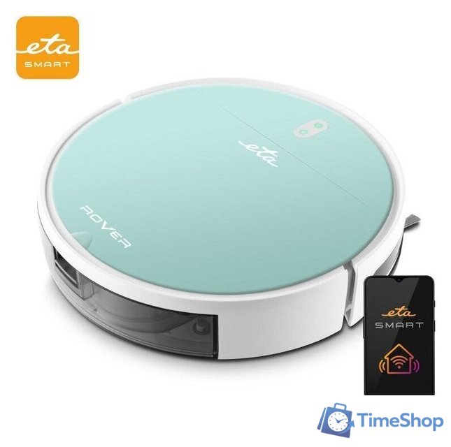Робот-пылесос ETA Rover 1248 90020 (мятный) - Изображение №8 — Интернет-магазин Time-Shop