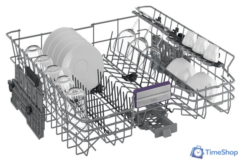 Отдельностоящая посудомоечная машина BEKO BDFN36640XA - Изображение №5 — Интернет-магазин Time-Shop
