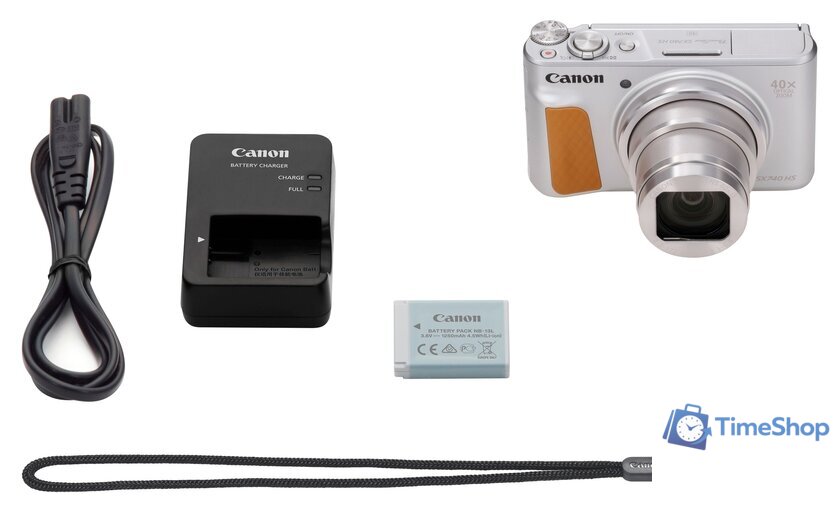 Фотоаппарат Canon PowerShot SX740 HS (серебристый) - Изображение №13 — Интернет-магазин Time-Shop