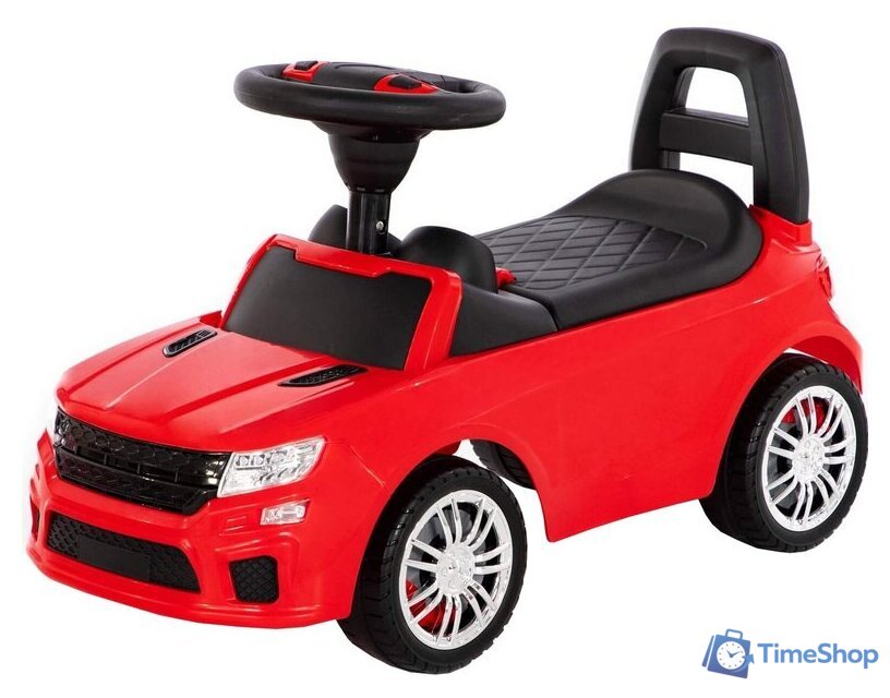 Каталка Полесье SuperCar №6 со звуковым сигналом 84590 (красный) - Изображение №1 — Интернет-магазин Time-Shop