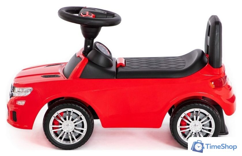 Каталка Полесье SuperCar №6 со звуковым сигналом 84590 (красный) - Изображение №2 — Интернет-магазин Time-Shop