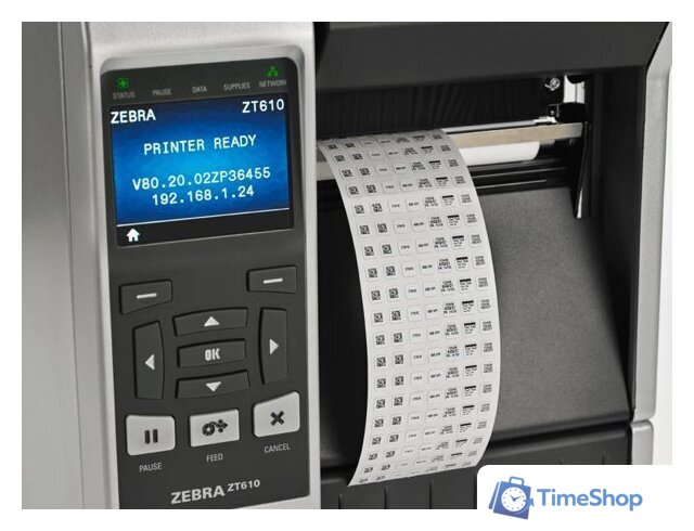 Принтер этикеток Zebra ZT610 ZT61043-T0E0100Z - Изображение №2 — Интернет-магазин Time-Shop