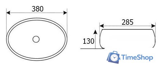 Умывальник Roxen Trendo mini 570200 - Изображение №7 — Интернет-магазин Time-Shop