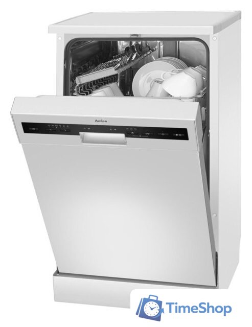 Отдельностоящая посудомоечная машина Amica DFM41E6qWMG - Изображение №6 — Интернет-магазин Time-Shop