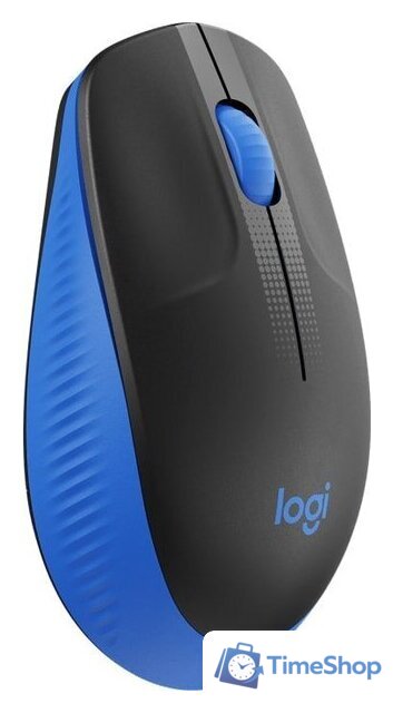 Мышь Logitech M190 (черный/синий) - Изображение №2 — Интернет-магазин Time-Shop