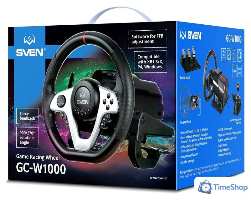 Руль SVEN GC-W1000 - Изображение №6 — Интернет-магазин Time-Shop