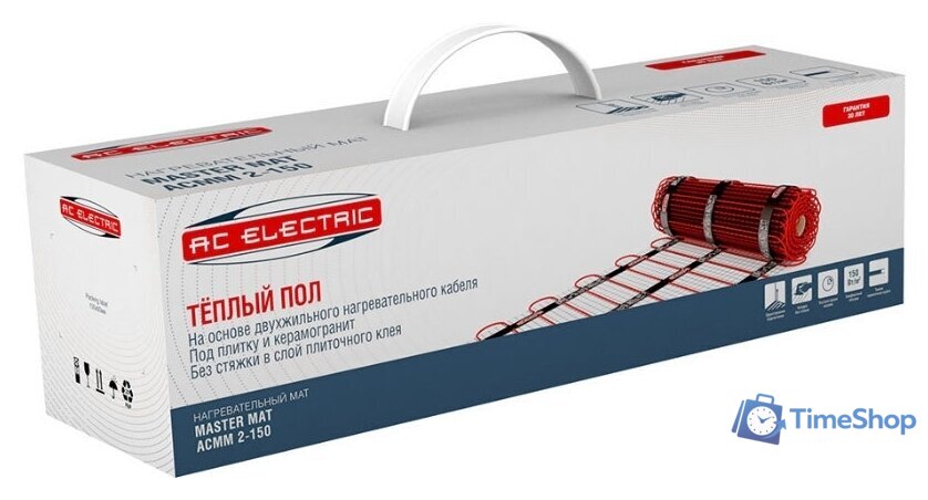 Нагревательный мат AC Electric Master Mat ACMM 2-150-7 - Изображение №3 — Интернет-магазин Time-Shop