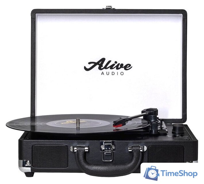 Виниловый проигрыватель Alive Audio Glam Noir - Изображение №1 — Интернет-магазин Time-Shop