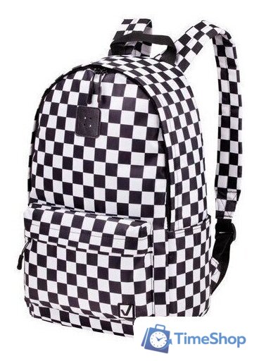 Городской рюкзак BRAUBERG Black and White 270777 - Изображение №1 — Интернет-магазин Time-Shop