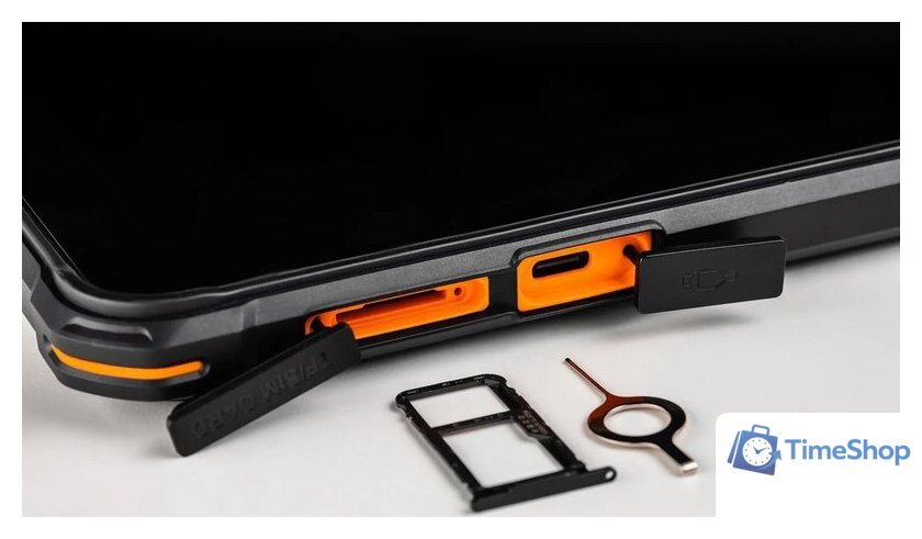 Планшет Horizont H-Tab 1 Shield 6GB/256GB LTE (со стилусом, черный/оранжевый) - Изображение №6 — Интернет-магазин Time-Shop