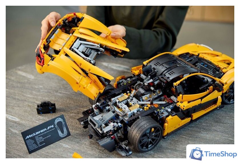 Конструктор LEGO Technic 42172 McLaren P1 - Изображение №9 — Интернет-магазин Time-Shop