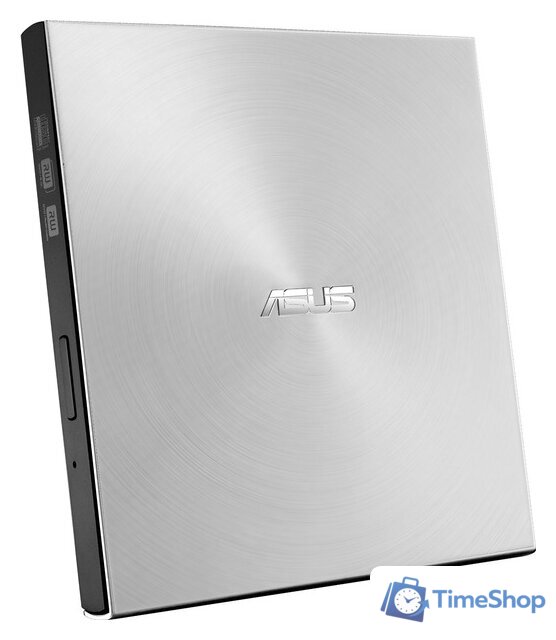 Оптический привод ASUS ZenDrive U7M SDRW-08U7M-U (серебристый) - Изображение №4 — Интернет-магазин Time-Shop