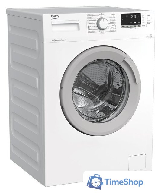 Стиральная машина BEKO SteamCure WSDN63512ZSW - Изображение №2 — Интернет-магазин Time-Shop