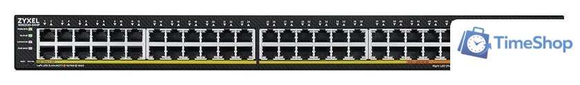 Управляемый коммутатор 3-го уровня Zyxel XGS2220-54HP - Изображение №1 — Интернет-магазин Time-Shop